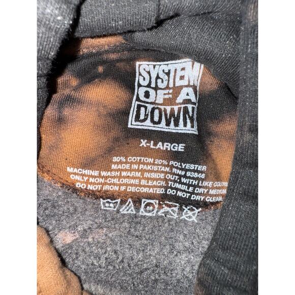 System of a Down Official Merch Golden Gate Park SF Limited Edition Hoodie XL - Picture 2 of 2